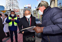 [포토] 부산 폭정종식 국민대회 참석한 정규재 예비후보
