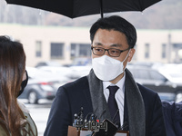 [포토] 첫 출근하는 김진욱 초대 공수처장