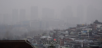 [포토] 짙은안개에 초미세먼지 '나쁨'수준 "안전운전 하세요"
