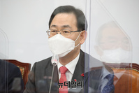 [포토] 비대위 참석한 주호영 국민의힘 원내대표