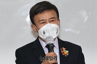 [영상] 김원웅 광복회장 "추미애 장관에 상 주는 것 자랑스럽다"