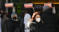 [포토] 영하권 강추위에 체감온도 뚝..내일 낮부터 추위 풀려