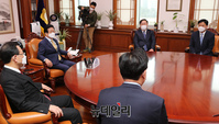 [포토] 회동 갖는 국회의장과 여야 원내대표
