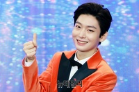 [포토] 김용빈 "트롯 전국체전 결승 기대해주세요"