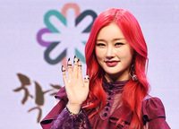 [포토] 픽시 다정 "오늘 데뷔했어요"