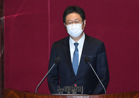 [포토] 신임 국무위원 인사말 하는 황희 의원