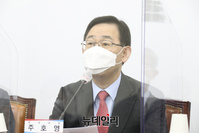 [포토] 비대위 참석한 주호영 국민의힘 원내대표