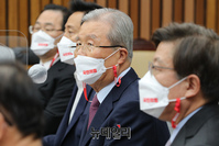 [포토] 발언하는 김종인 국민의힘 비상대책위원장