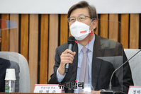 [포토] 연석회의 참석한 박형준 국민의힘 부산시장 후보