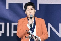 [포토] MC하루 "드리핀 쇼케이스 MC 맡았어요"