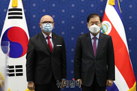 [포토] 한-코스타리카 외교장관 회담
