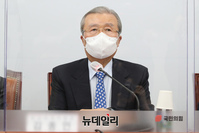 [포토] 모두발언 하는 김종인 국민의힘 비대위원장