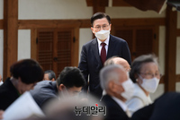 [단독포토] 건국대통령 이승만 탄신 146주년 기념식 참석한 황교안 전 대표