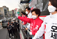 [포토] 지지호소하는 김순애 송파구의원 후보