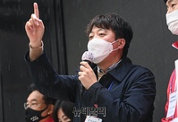 [포토] 오세훈 지원 나선 이준석 국민의힘 전 최고위원