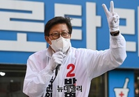 [포토] 지지호소하는 박형준 부산시장 후보