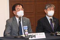 [포토] 인사말하는 이재원 물망초 인권연구소장