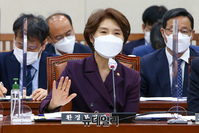 [포토] 국회 출석한 한정애 환경부 장관