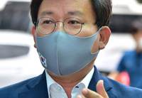 [포토] 경찰청 항의 방문하는 김형동 국민의힘 의원