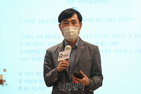 [포토] '기적의 나라 대한민국, 7인의 대통령' 강연회에 찾은 하태경 의원