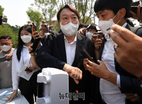 [포토] 우당 이회영 기념관 개장식 참석한 윤석열 전 검찰총장