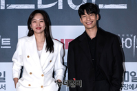 [포토] 진기주-위하준 "웃음이 넘쳐서 행복해요"