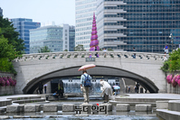 [포토] 더위 피하는 시민들