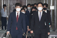 [포토] 함께 입장하는 이준석·김기현