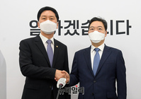 [포토] 김기현 원내대표 예방한 김오수 검찰총장