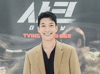 [포토] 위하준 "종합격투기 챔피언 정도현 역 맡았어요"