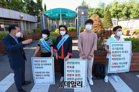 [포토] 천안함 명예회복 40일 맞은 유족·전우회 "천안함 망언 방지법 제정하라"