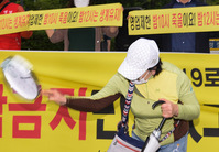 [포토] 1년넘는 집합금지에 폭발한 유흥업계 "적당한 영업시간 보장하라"