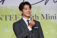 [포토] 세븐틴 원우 "빌보드가 목표에요"