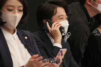 [포토] '나는 국대다' 8강전 심사위원으로 참석한 이준석 대표