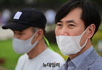 [포토] 청와대 찾은 하태경, 文에 "직접 챙기겠다는 약속 지켜달라"