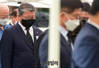 [포토] 우남 이승만 서거 56주기 추모식 참석한 조원진 우리공화당 대표