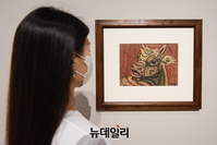 [포토] 일반에 공개된 이중섭의 황소