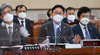 [포토] 법사위 출석한 박범계 법무부 장관