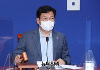 [포토] 발언하는 송영길 더불어민주당 대표