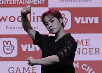 [포토] 골든차일드 승민 "오늘 컴백합니다"