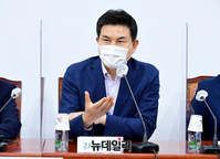 [포토] 회의 참석한 김태호 국민의힘 경선 예비후보