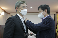 [포토] 월성원자력 찾은 최재형 대선주자