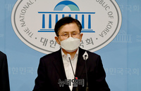 [포토] '청주 간첩단 사건' 관련 입장 밝히는 황교안 예비후보