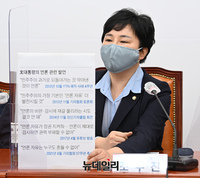 [포토] 언론중재법 개정안 비판하는 조수진 최고위원