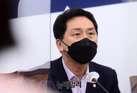[포토] 최고위 참석한 김기현 국민의힘 원내대표