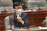 [포토] 예결위 출석한 문성혁 해양수산부 장관