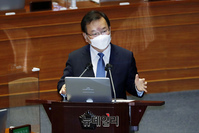 [포토] 국회 출석한 김부겸 국무총리