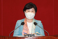 [포토] 대정부질문 하는 서영교 더불어민주당 의원