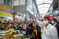 [포토] 포항 죽도시장 찾은 윤석열