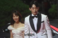 [포토] 유다인-하경 "'2021 BIFF' 많이 와주세요" 